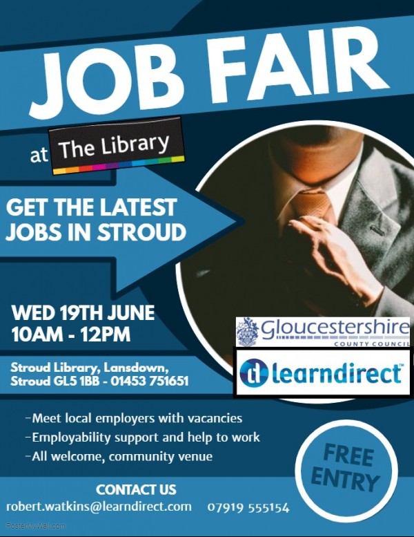 Job Fair Flyer Stroud   19 06 19